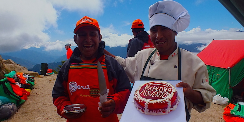 Inca Trail Food 