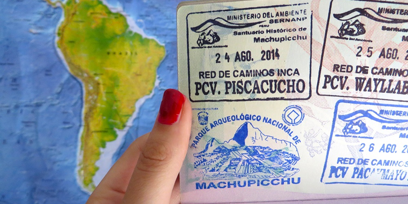Ticket Entrance to Machu Picchu